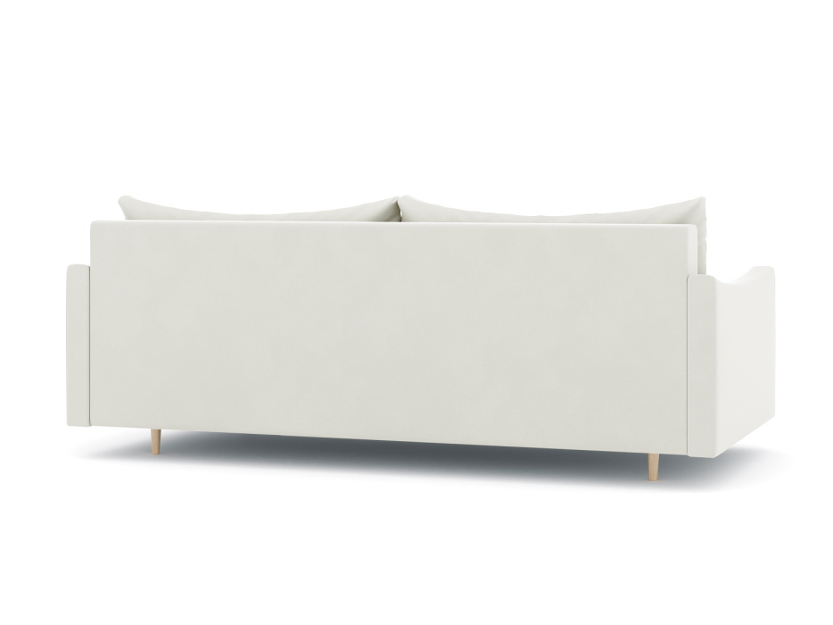 Диваны еврокнижки, Диван-кровать еврокнижка Смайл с подлокотниками, велюр