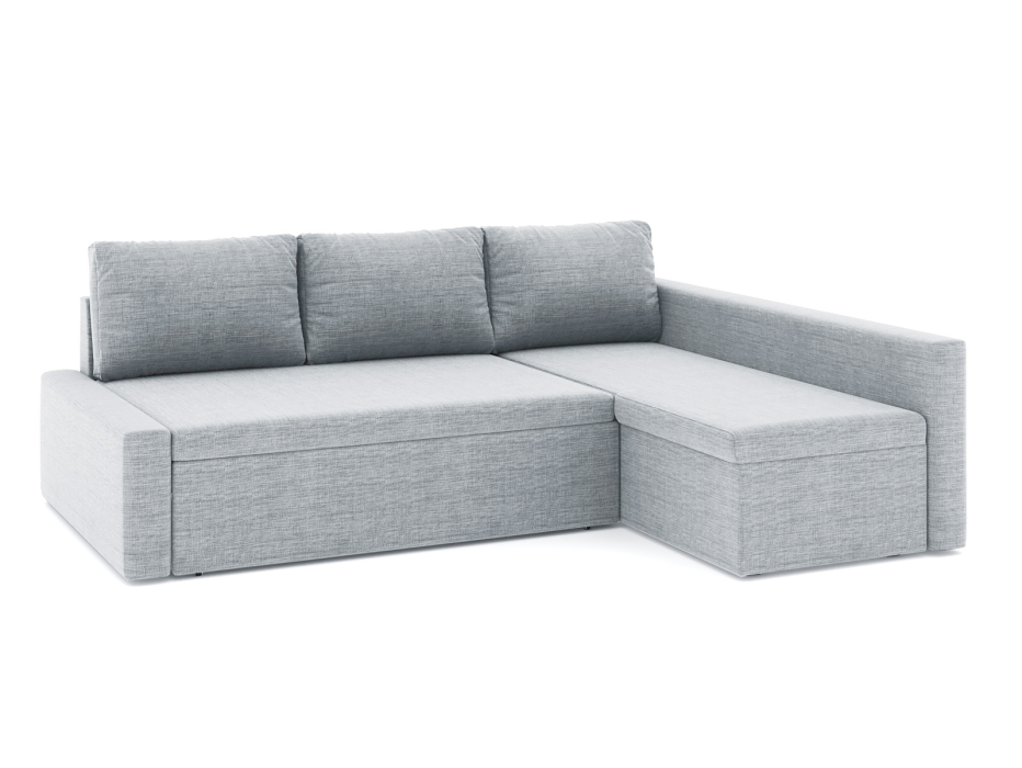 Диваны угловые в гостиную, Диван-кровать угловой Фрихетен дельфин, рогожка