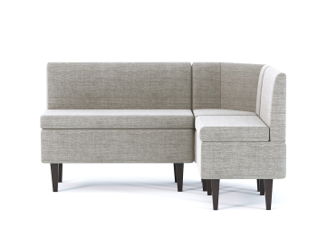 Диван кухонный угловой Лео, рогожка