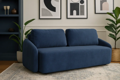 Диван Форест 225 см в обивке искусственный мех HUSH