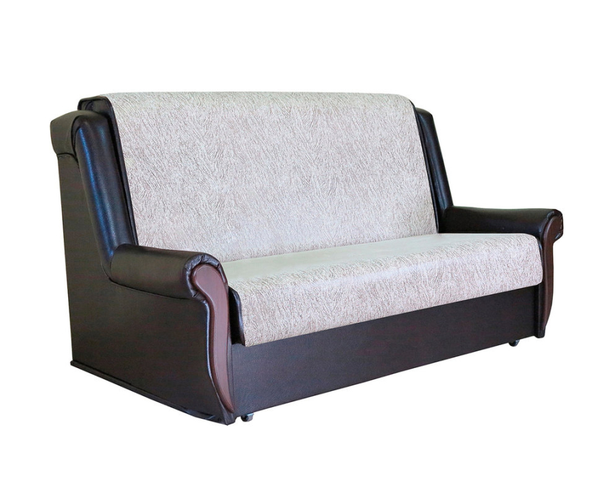 Диваны с ящиком для белья, Диван-кровать Аккорд М 100, замша