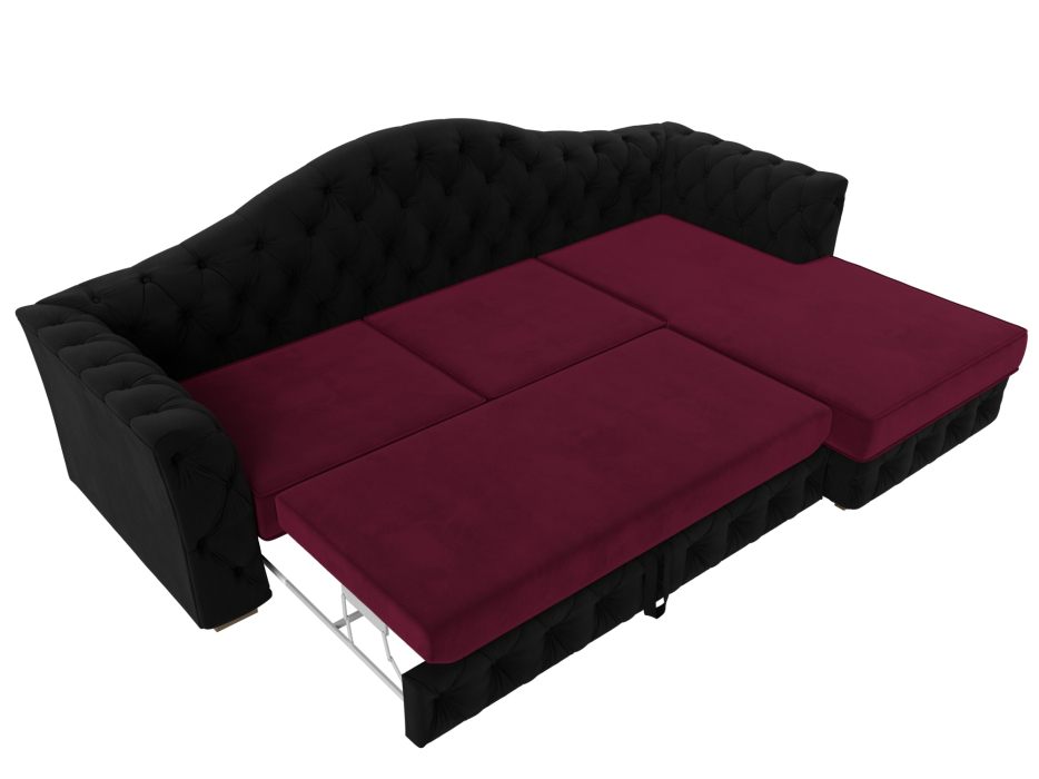 Диваны угловые в гостиную, Диван угловой Артис правый угол, микровельвет