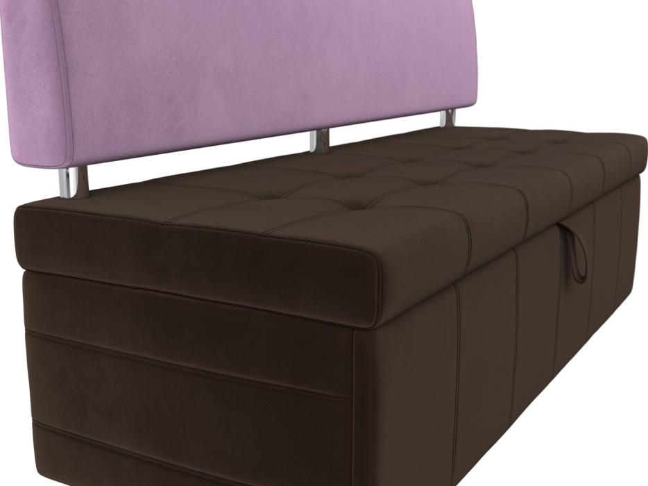 Диваны прямые кухонные, Кухонный прямой диван Стоун, микровельвет