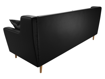 Прямой диван Брайтон 3, экокожа