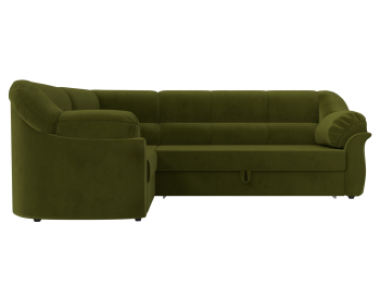 Диван угловой Карнелла левый угол, микровельвет