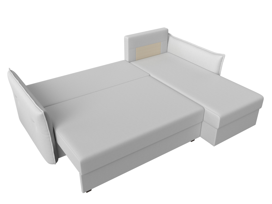 Диваны угловые в гостиную, Угловой диван Лига-004 правый угол, экокожа