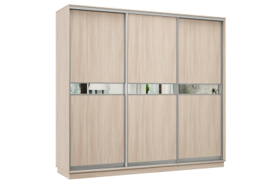 Шкаф-купе Премьер 55 (14;14;14) трёхдверный