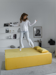 Диван бескаркасный Клайд, велюр