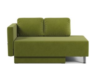 Кушетка Леон левый, велюр