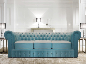 Диван Честер 3-х местный,  велюр