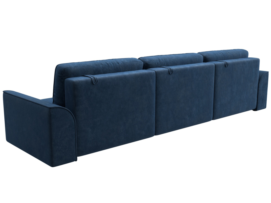 Диваны еврокнижки, Диван прямой Лига-048 НПБ Лонг, велюр BRUT