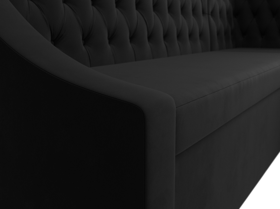 Диваны угловые кухонные, Кухонный угловой диван Мерлин правый угол микровельвет