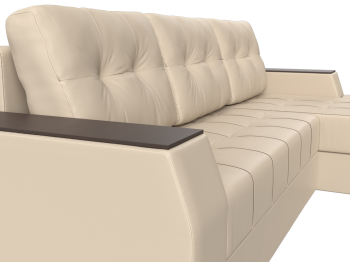 Угловой диван Эмир БС правый угол, экокожа