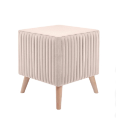 А-3 Пуф квадратный стеганный (на ножках)