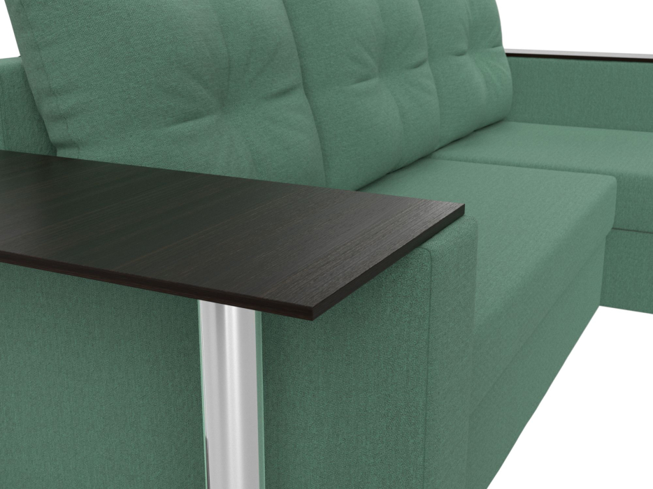 Диваны угловые в гостиную, Угловой диван Атланта правый угол, рогожка Амур