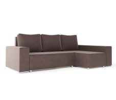 Диваны угловые в гостиную, Угловой диван-кровать Маркиз, велюр