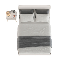 Прикроватная тумбочка Афина с кроватью со спальным местом на 1400