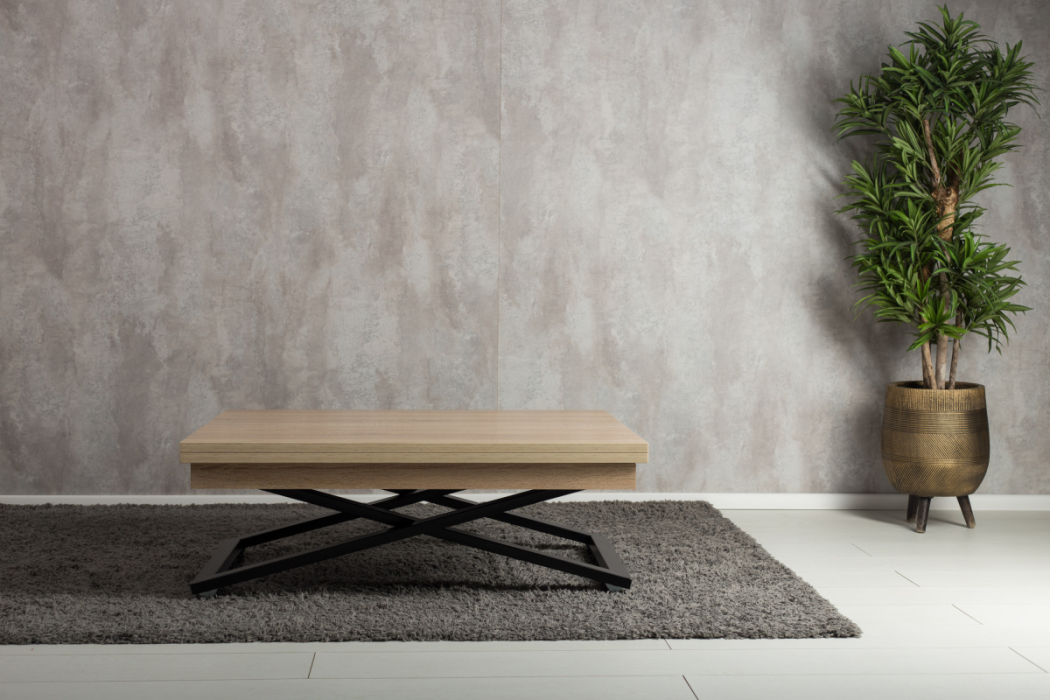 Столы-трансформеры, Стол трансформер Cross (черный)