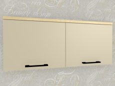 Настенные полки, Модульная система Грейс Антресоль АН-5041  Ясень Асахи