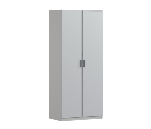 Шкаф двухдверный Макс 1000 мм, вариант №2 (ЛДСП/МДФ)