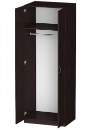 Распашной шкаф Лайф для одежды 80*60*215 Венге