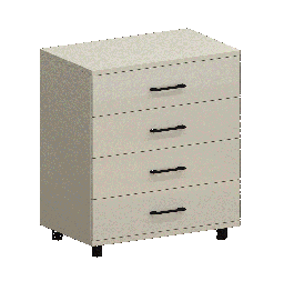 Модульная система Грейс Комод КМ-5032  Серый Кашемир