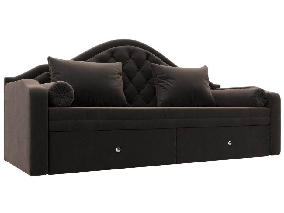 Диваны выкатные, Диван детский прямой Сойер, велюр