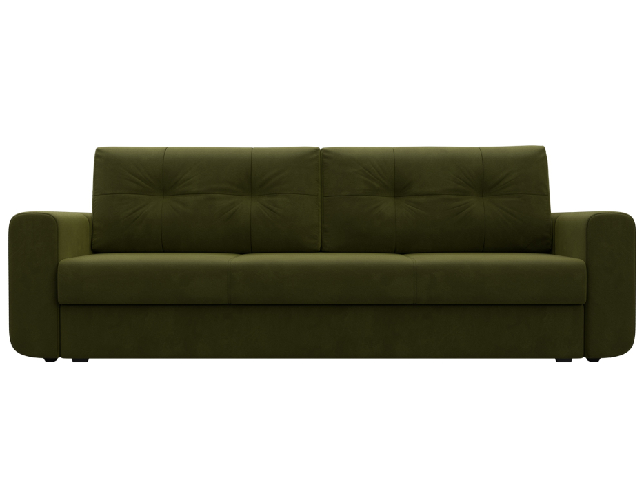 Диваны еврокнижки, Прямой диван Лига-031, микровельвет