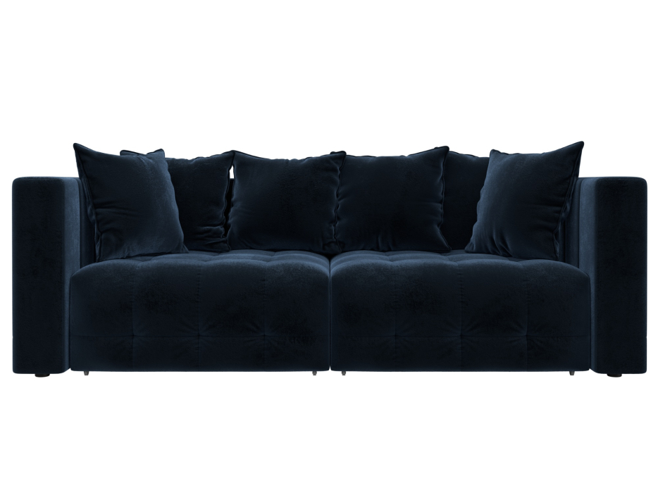 Дизайнерские диваны для гостиной, Диван прямой Лига-052 НПБ, велюр TOWER