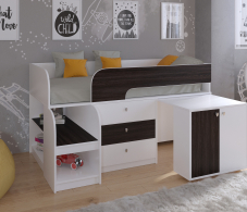 Кровати-чердаки, Кровать-чердак Астра 9 V7 Белый