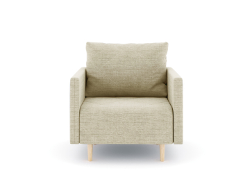 Кресло для отдыха Милли с подлокотниками, рогожка Люкс