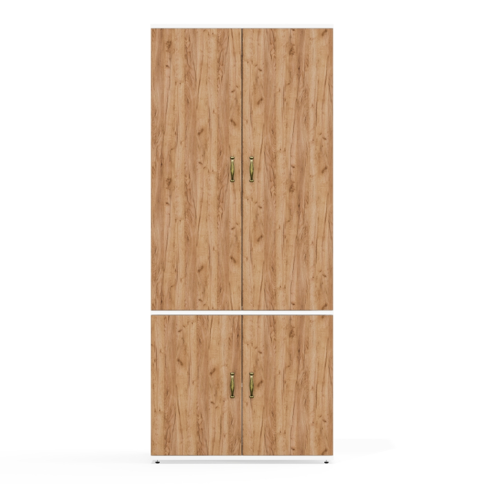 Для одежды, Шкаф со штангой для верхней одежды и полкой глубокий Лидер-8 МД 19Б