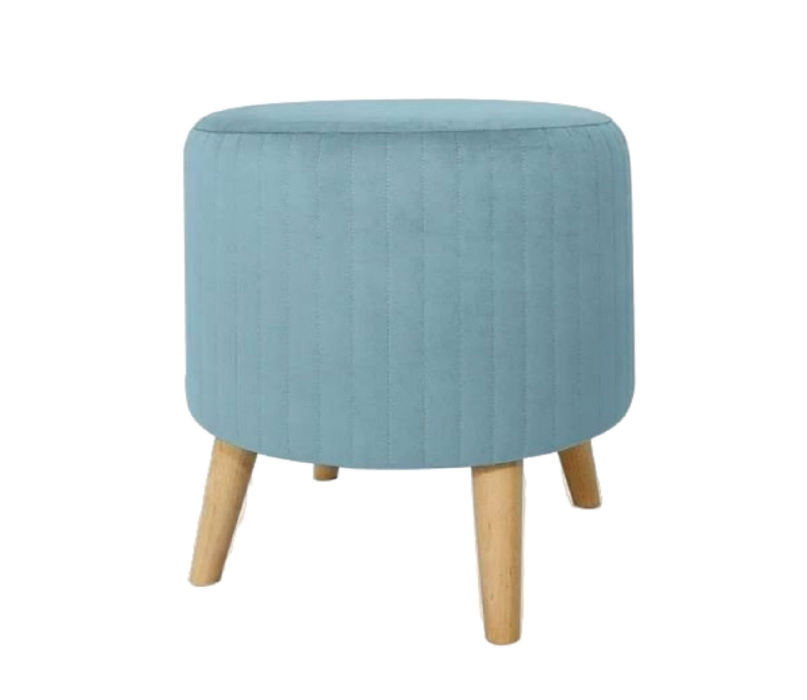 Пуф в прихожую, А-1 Пуф круглый стеганный (на ножках)