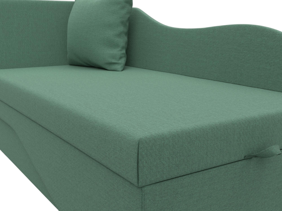 Кушетка диван, Кушетка Гармония левая, рогожка Амур