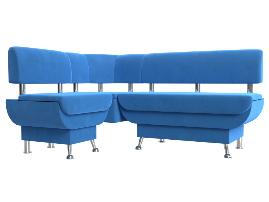 Кухонные уголки, Кухонный угловой диван Альфа левый угол, велюр