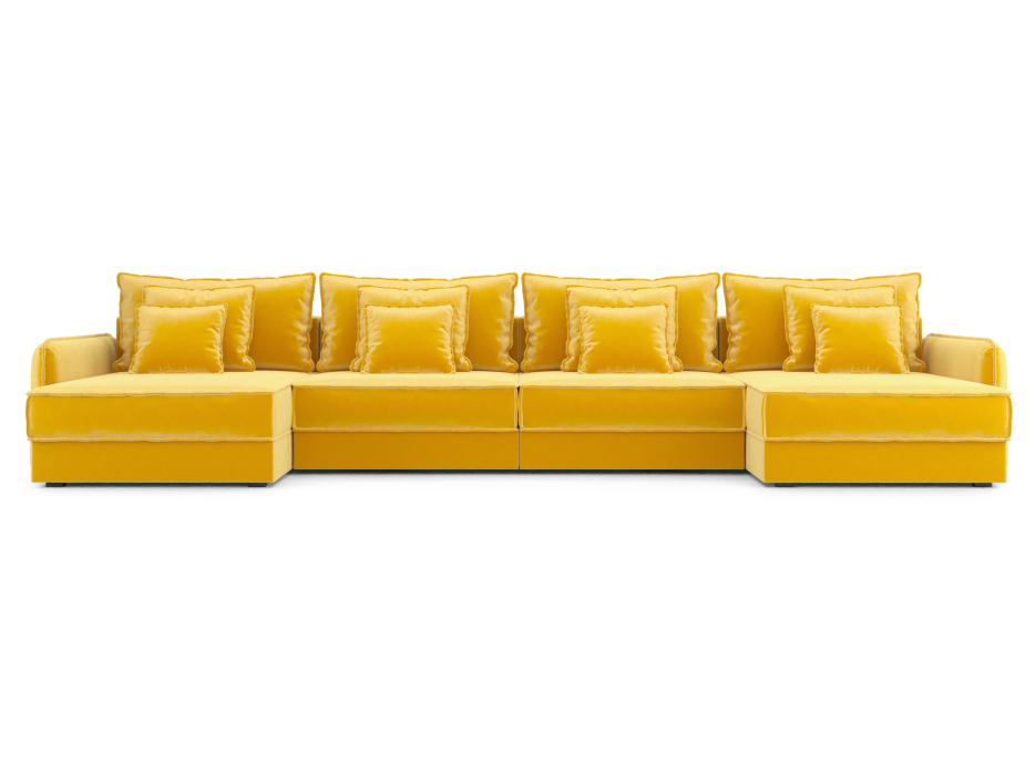 Диваны угловые в гостиную, Диван П-образный Кросби М202