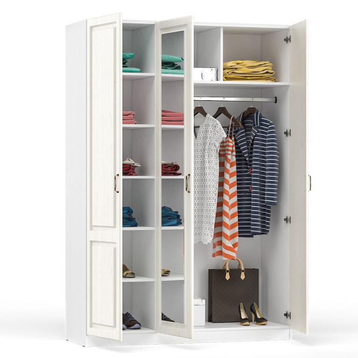 Для одежды, Шкаф комбинированный Ливерпуль 08.45Н