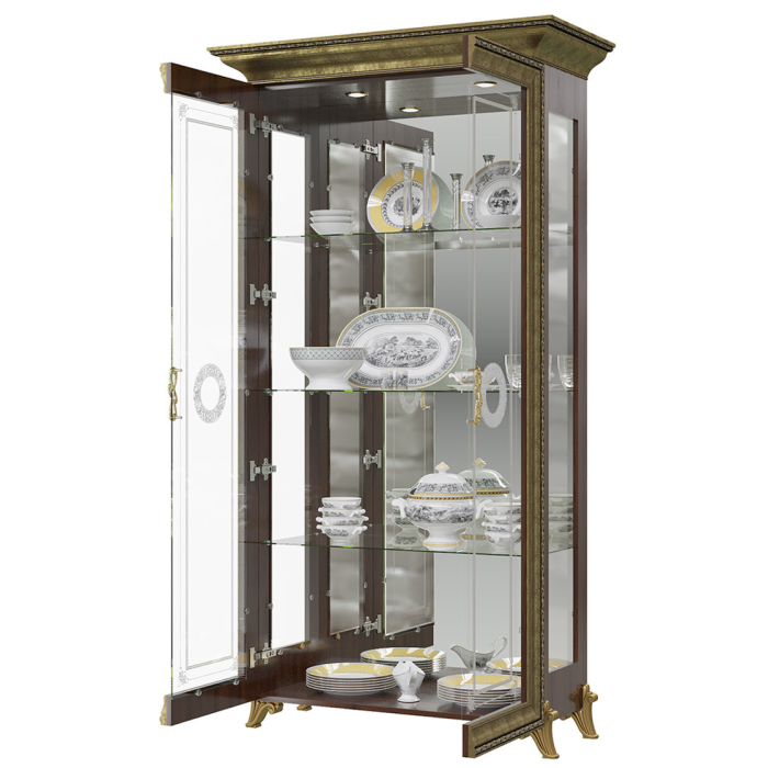 Серванты, Шкаф 2-х дверный Версаль ГВ-02БК