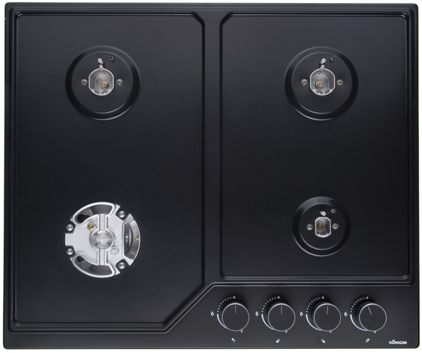 Встраиваемые варочные панели, Газовая варочная панель Konigin Blaze 604 Эмаль