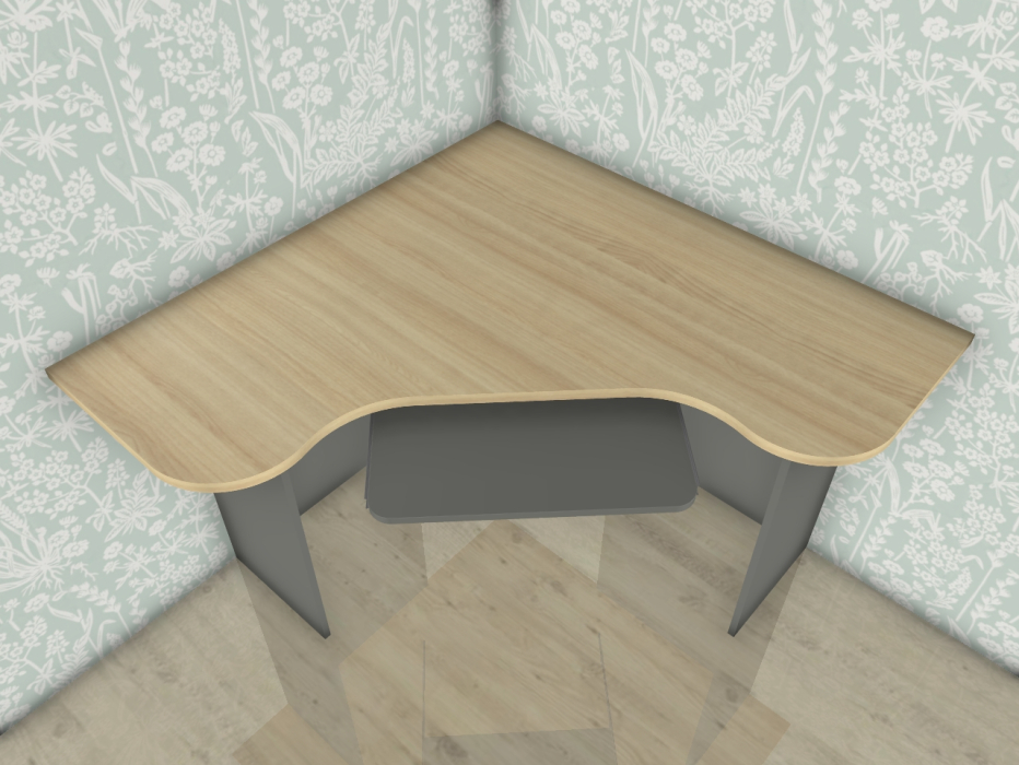 Угловые компьютерные столы, Модульная система Карина Стол СТ-1012