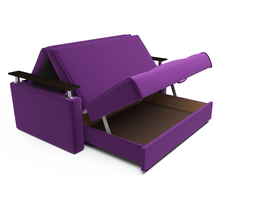 Диваны кровати со спальным местом, Диван прямой аккордеон Шарк 140 см 