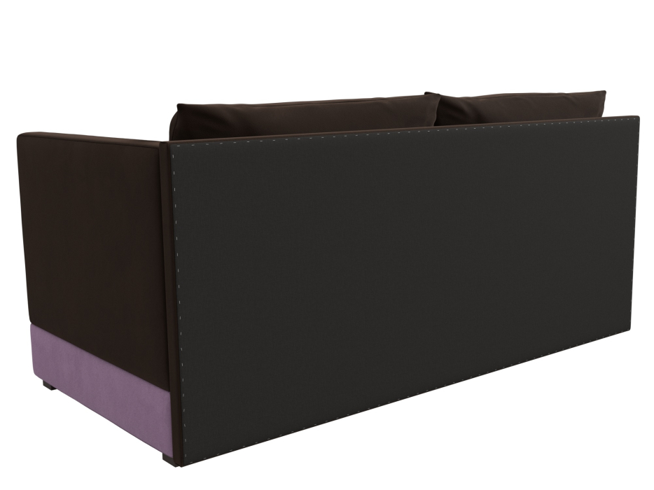 Кушетка диван, Кушетка Никас правая, микровельвет