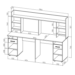 Письменный стол Остин-19