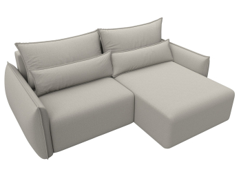 Диван угловой Лига-051 НПБ угол универсальный, рогожка Амур