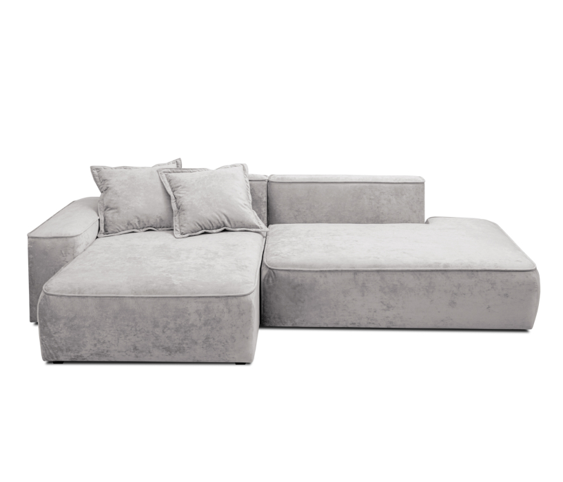 Диваны еврокнижки, Диван угловой "Бали"со спальным местом, микровелюр