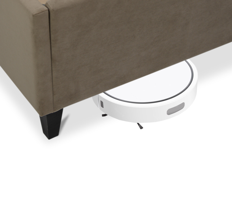 Мягкая кровать, Двуспальная кровать БЛЭР 180х200, с подъемным механизмом, велюр