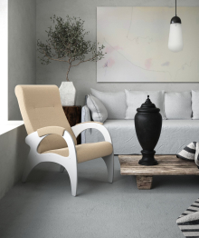 Кресло для отдыха РИМИНИ - БЕЛЫЕ