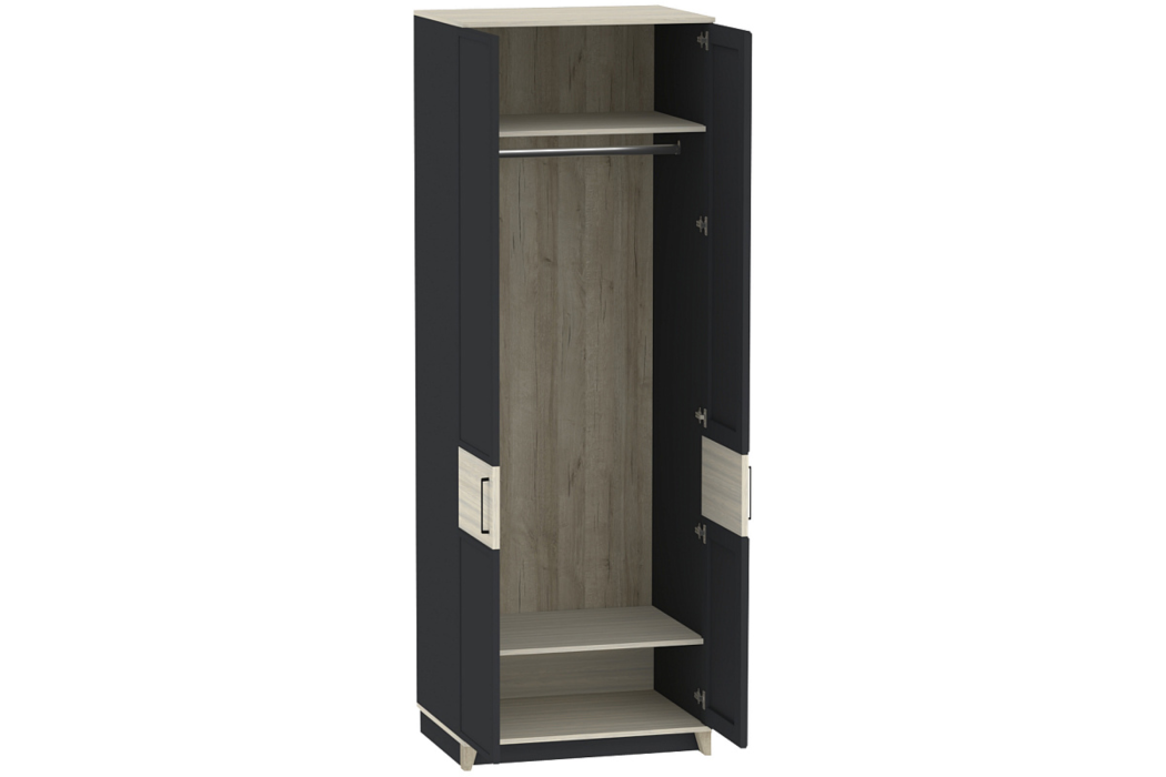 Шкафы двухстворчатые, Модульная система AURELIO (модуль 54) Шкаф для одежды 2-дв Стандарт