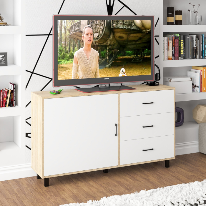 Комоды, Комод с дверкой и ящиками РВК 122-1504