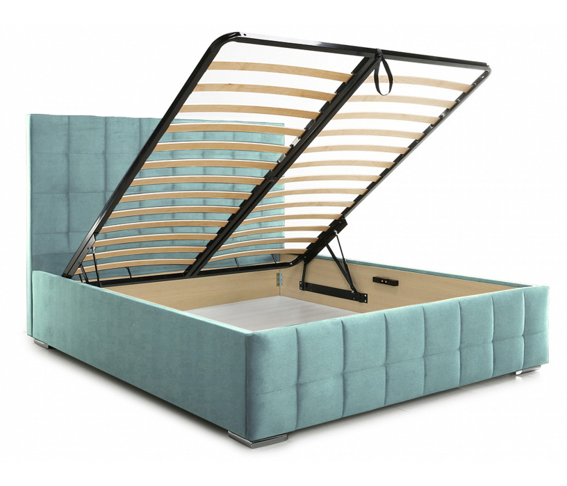 Мягкая кровать, Кровать 1,8  Пассаж 2, велюр